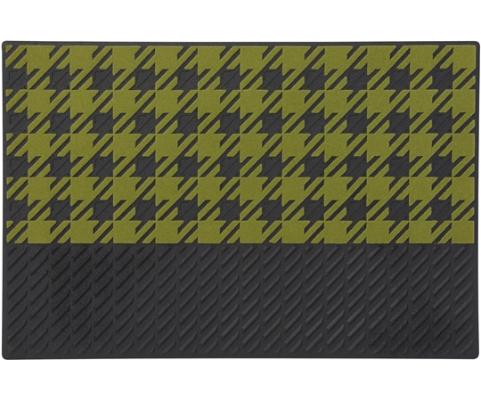 山崎産業(コンドル) マイプレジャーマット ノルディック・チェック #6 グリーン  1枚(ご注文単位1枚)【直送品】
