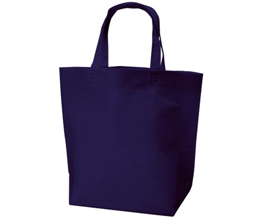 三和 不織布底マチ付バッグ(船底) ネイビー 1ケース(200枚入) SW403512-37 1ケース（ご注文単位1ケース）【直送品】