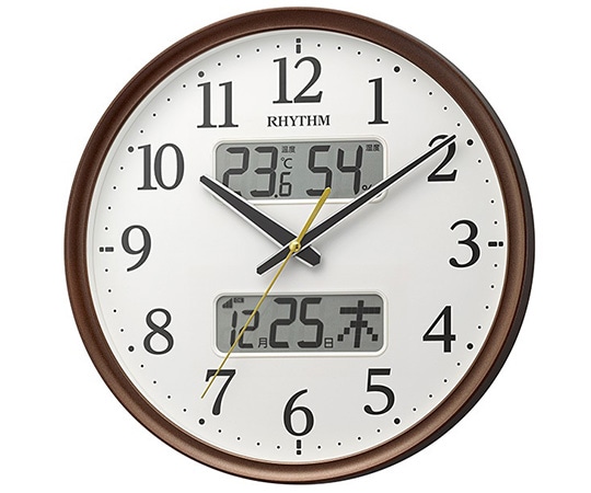 リズム(時計) フィットウェーブリブA03 茶メタリック 8FYA03SR06 1個(ご注文単位1個)【直送品】