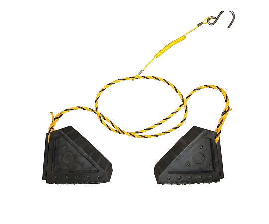 スリーエッチ タイヤストッパー LCセット L-CR 1個(ご注文単位1個)【直送品】