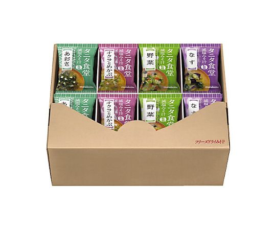 マルコメ フリーズドライ タニタ食堂監修の減塩みそ汁 16食 129640 1セット※軽(ご注文単位1セット)【直送品】