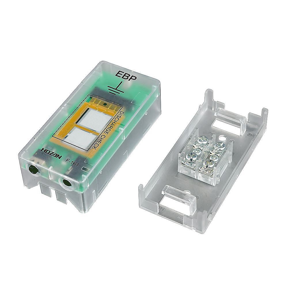 ホーザン アースターミナル 静電気対策専用 F-161 1個 (ご注文単位1個)【直送品】