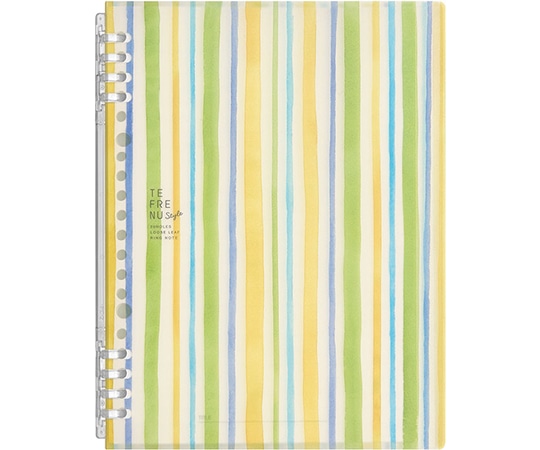 キングジム リングノート テフレーヌ スタイル A5 9854TES-L106 1冊(ご注文単位1冊)【直送品】