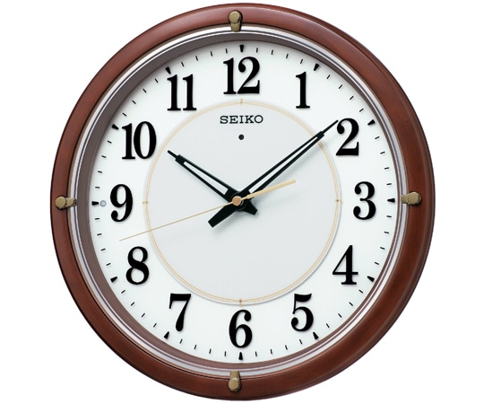 セイコー 夜見える電波掛時計 φ338×57mm KX240B 1個(ご注文単位1個)【直送品】