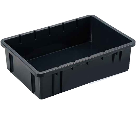 グリーンパル システムコンテナBOX #22 ブラック 1セット(10個入)  1セット（ご注文単位1セット）【直送品】