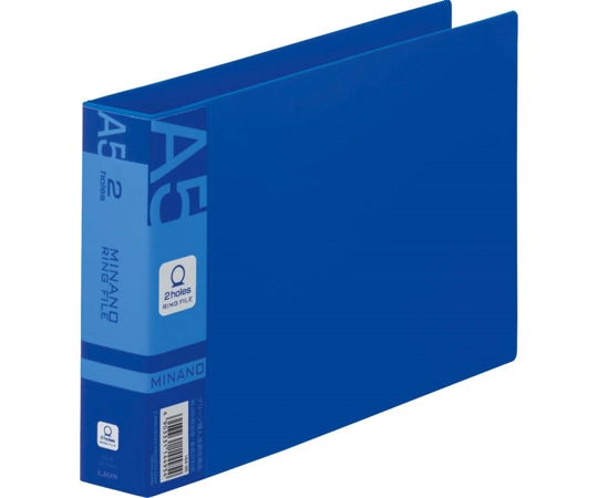 ライオン事務器 リングファイル ミナノ ブルー RF-226M 1冊(ご注文単位1冊)【直送品】