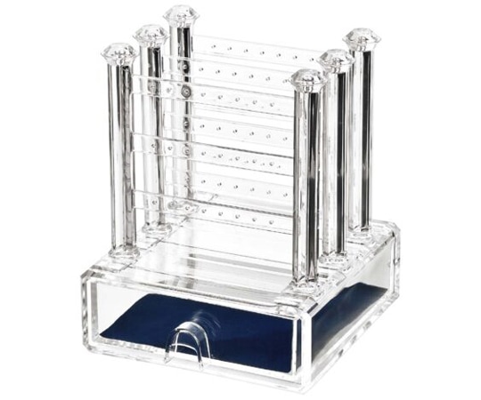 タイガークラウン ピアス&イヤリングクリアスタンド #290 1個（ご注文単位1個）【直送品】