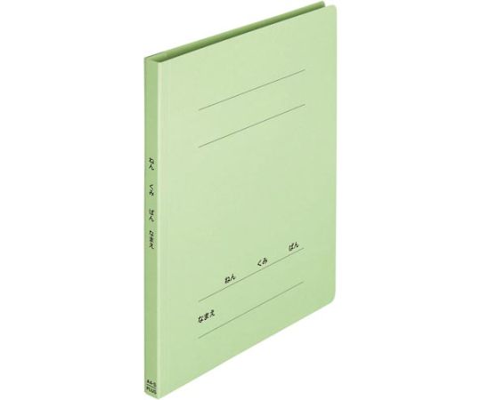 プラス ねんくみなまえフラットファイル A4タテ グリーン NO.021GAH GR 1冊（ご注文単位1冊）【直送品】