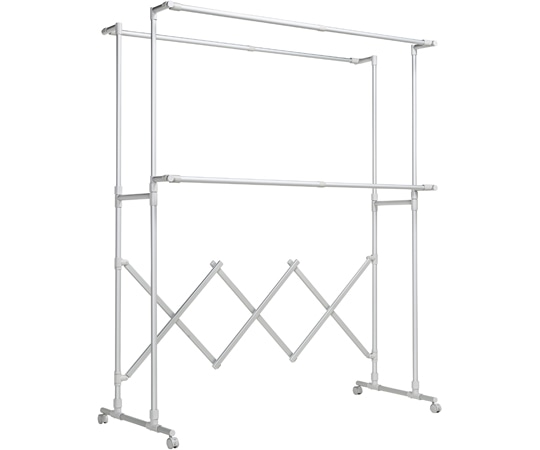 セキスイ アルミ伸縮自在ものほし台 ASST-EX3 1個（ご注文単位1個）【直送品】