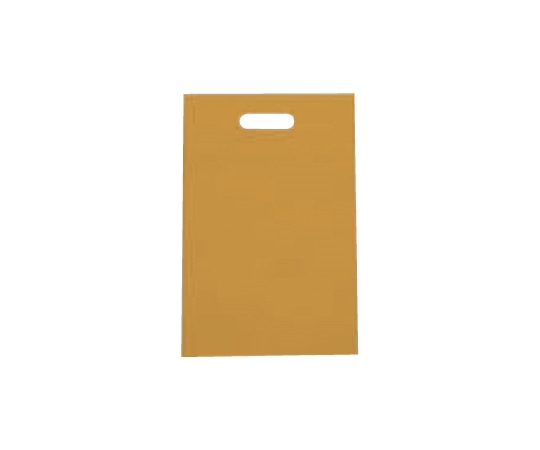 三和 不織布小判抜きバッグ 100枚入 マスタード SW2843-8 1箱（ご注文単位1箱）【直送品】