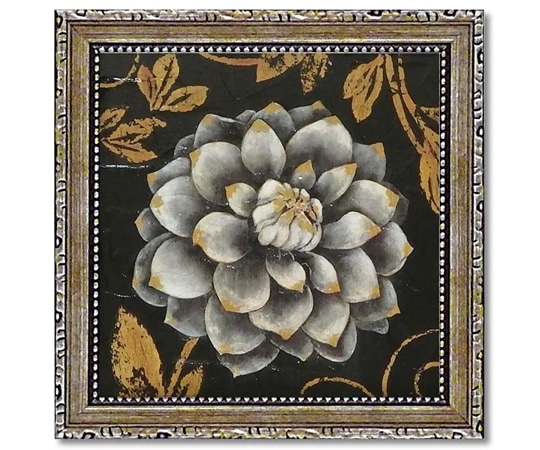 ユーパワー ミニゲル アートフレーム スタジオM｢ラックス フローラル1｣ SM-02001 1個（ご注文単位1個）【直送品】