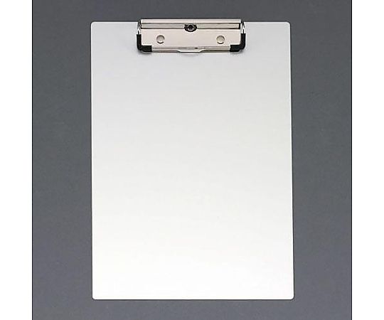エスコ 220x310mm/A4 クリップボード(アルミ製) EA762DA-7 1枚(ご注文単位1枚)【直送品】