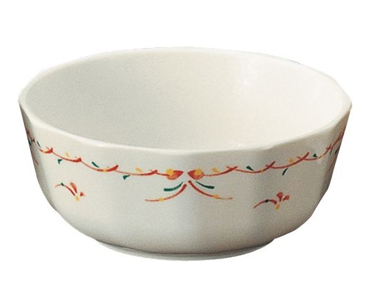 Daiwa 12角小鉢 小 花赤絵(あかえ) YD-37-HA 1個(ご注文単位1個)【直送品】