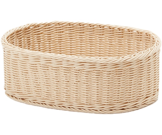 グリュック Medi-Cargo オーバルかごL ライトベージュ 2個入 GLMC-04BG 1セット(ご注文単位1セット)【直送品】