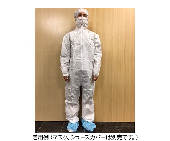 Valumax　International 未滅菌 クールバックカバーオール フード付(クラウンフード 袖口ゴム) S 1箱(1枚×25袋入) 4704CE 1箱 (ご注文単位1箱)【直送品】