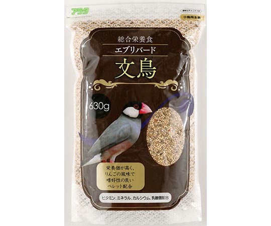 アラタ エブリバード 文鳥 630g  1袋（ご注文単位1袋）【直送品】