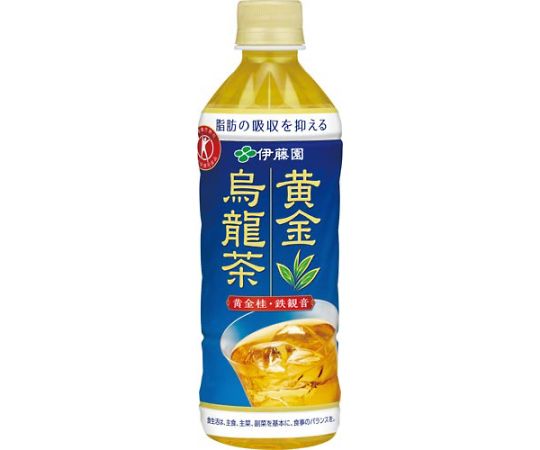 伊藤園 黄金烏龍茶 500mL 24本 61437 1ケース※軽（ご注文単位1ケース）【直送品】