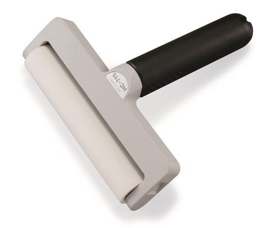 オーディオテクニカ ハンドクリーナー(研磨仕上げタイプ 弱粘着 シリコン系ゴム粘着ローラー) HC-715SI 1台 (ご注文単位1台)【直送品】