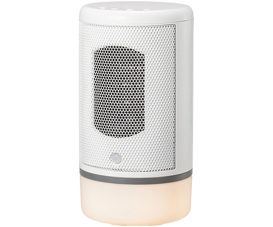 YUASA(ユアサ) LED照明付き人感センサーセラミックヒーター YA-SL600DM(W) 1台(ご注文単位1台)【直送品】