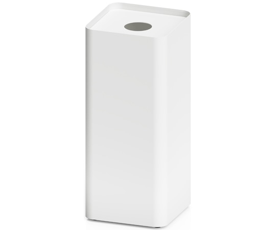 ミヅシマ工業 MSERIES屑入S ホワイト(丸穴) 362-0114 1個(ご注文単位1個)【直送品】