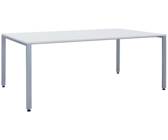 カグクロ ミーティングテーブルTKシャープタイプ W1800×D900×H700mm ホワイト TK-1890-WH 1台(ご注文単位1台)【直送品】