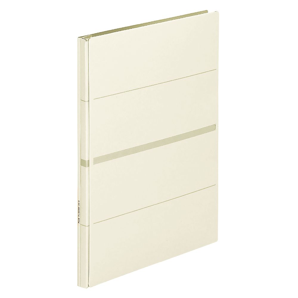 プラス 背幅伸縮 セノバスつづりひも アイボリー FL-023SH 1冊(ご注文単位1冊)【直送品】