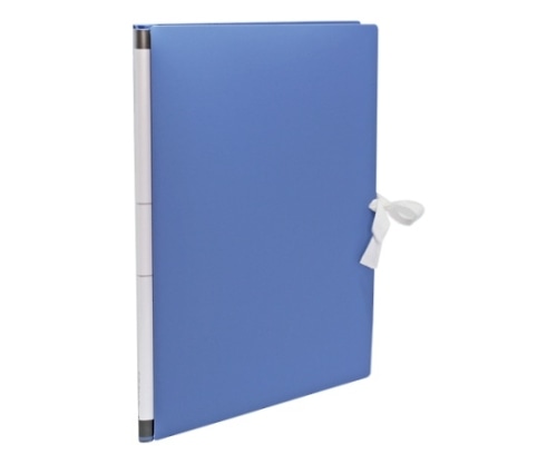 セキセイ のび~るファイル エスヤード ネイビーブルー AE-1250-15 1冊(ご注文単位1冊)【直送品】