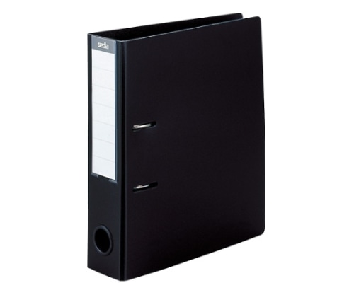 セキセイ ロックアーチファイル 発泡美人 ブラック FB-2373-60 1冊(ご注文単位1冊)【直送品】