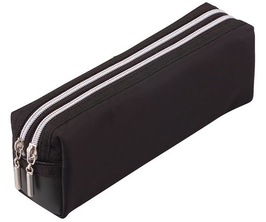 レイメイ藤井 Wナイロンペンケース ダイ ブラック FY279B 1個(ご注文単位1個)【直送品】