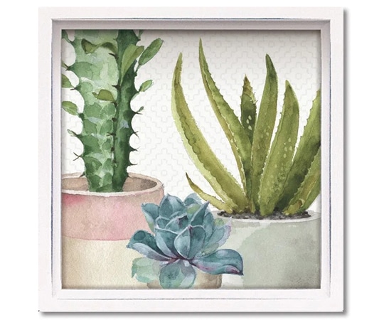 ユーパワー ロハス ミニアートフレーム リサ オーディット｢ミックス グリーン10｣ LA-01281 1個（ご注文単位1個）【直送品】