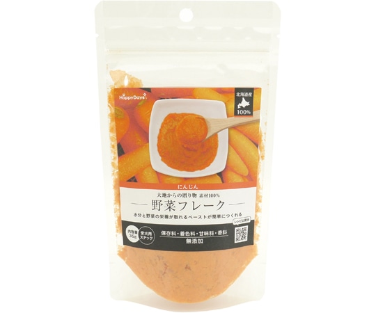 ペットプロジャパン HappyDays 大地からの贈り物 素材100%野菜フレーク にんじん 35g  1個（ご注文単位1個）【直送品】