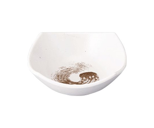 Daiwa 菜津味小鉢 渦刷毛目(うずはけめ)錆(さび) KD-301-US 1個(ご注文単位1個)【直送品】