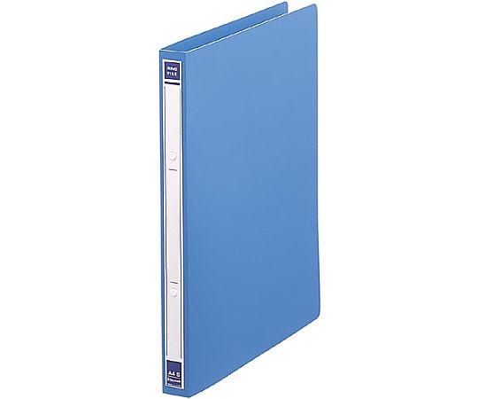 カウネット リングファイルPP 青A4タテ 背幅27mm 5009-5063 1冊(ご注文単位1冊)【直送品】