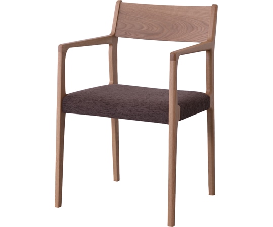 東谷 アームチェア ナチュラル JPC-122OAK 1個（ご注文単位1個）【直送品】