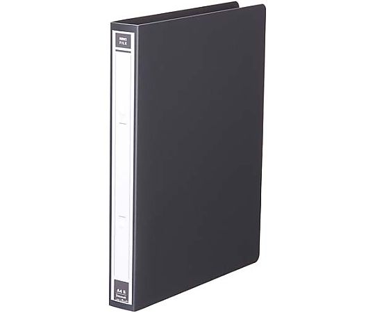 カウネット リングファイルPP 黒A4タテ 背幅36mm 5009-5117 1冊(ご注文単位1冊)【直送品】