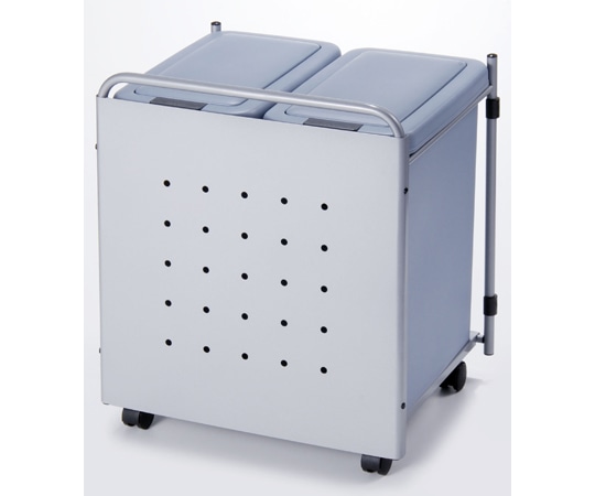 オークス パネル付ダストボックスワゴン 幅47.3cm J54 1台(ご注文単位1台)【直送品】