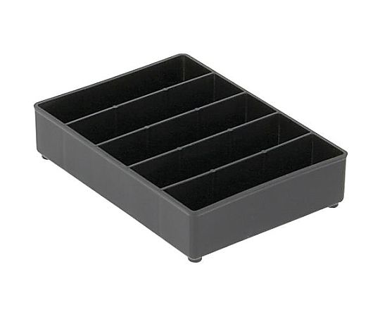 エスコ 79x109x24mm パーツケーストレー(ESD) EA506EB-105 1個 (ご注文単位1個)【直送品】