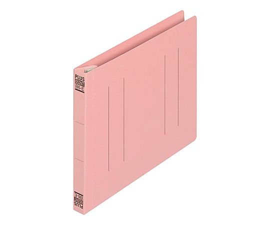 プラス フラットファイルB6E縦罫線タイプ ピンク NO.052NT-PK 1冊(ご注文単位1冊)【直送品】