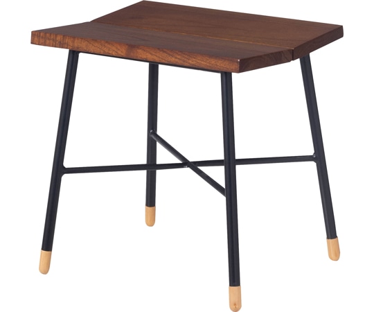 東谷 スツール M ブラウン GT-412BR 1個（ご注文単位1個）【直送品】