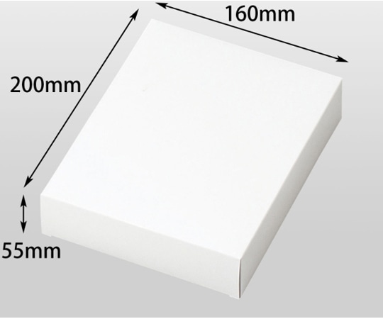 ヤマニパッケージ 贈答箱 クリスタルBOX3号 200枚 EE-202 1ケース（ご注文単位1ケース）【直送品】
