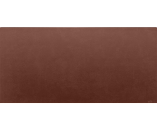 ミワックス THE DESKMAT 03 レザー調PVCデスクマット ダークブラウン  1本(ご注文単位1本)【直送品】