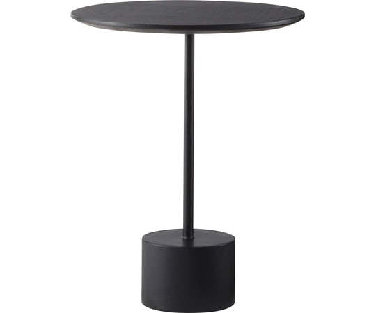 東谷 サイドテーブル ブラック HIT-231BK 1個（ご注文単位1個）【直送品】