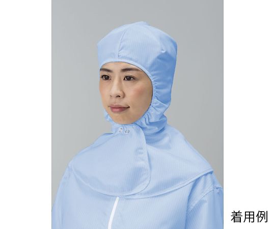 東洋リントフリー オートクレーブ対応顔出しフード 青 LL FP4002-02 LL 1枚 (ご注文単位1枚)【直送品】