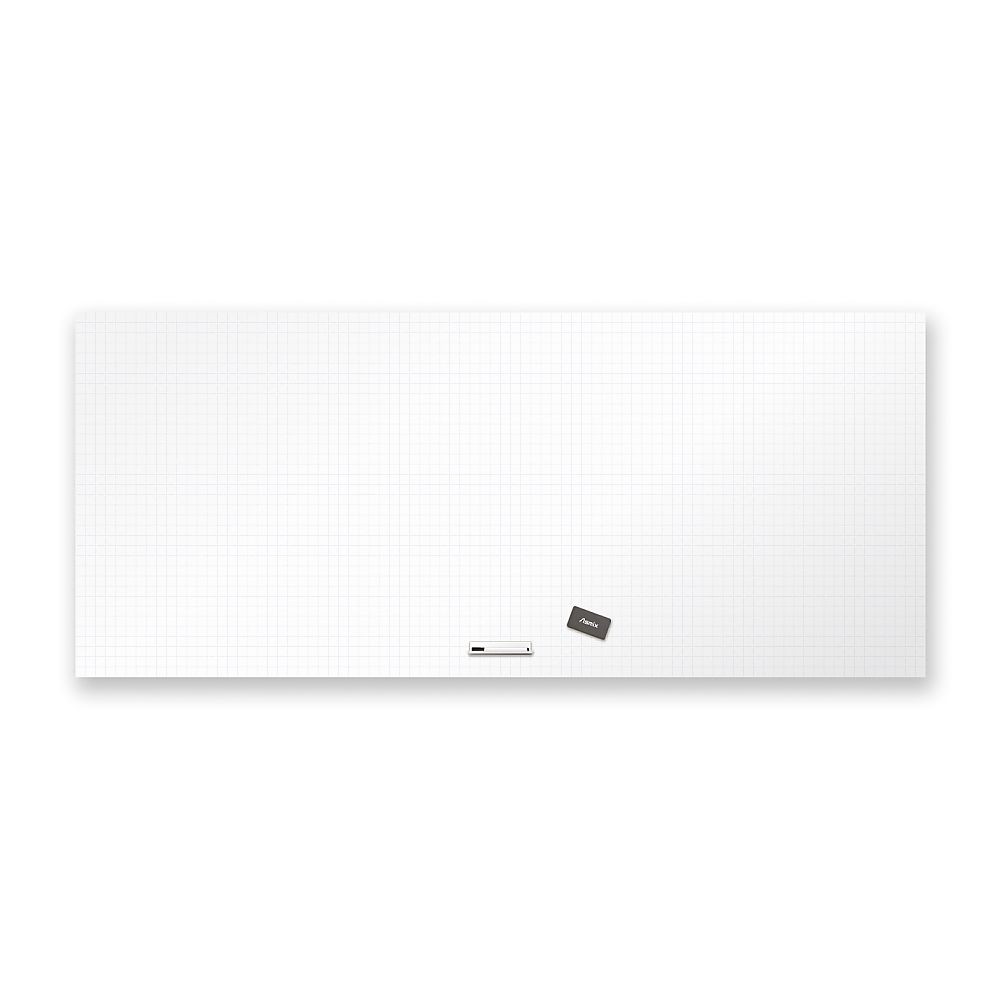 アスカ 抗菌ホワイトマグネットシート 暗線入り 5L AWM11 1枚(ご注文単位1枚)【直送品】