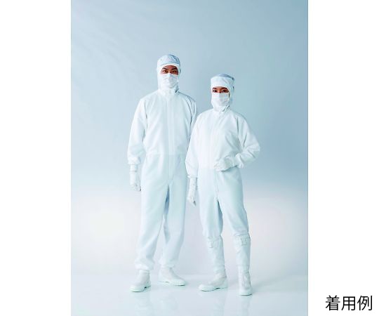 東洋リントフリー 異物混入対策ツナギ服 白 5L JK190C-01 5L 1着 (ご注文単位1着)【直送品】