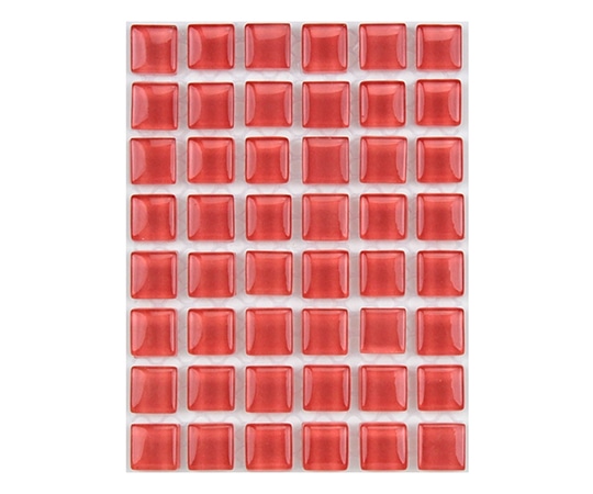 ミキ(車いす) ガラスモザイクタイル デザートレッド MKG-1006 1個(ご注文単位1個)【直送品】