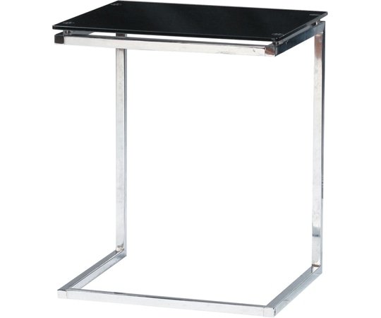 東谷 サイドテーブル ブラック PT-15BK 1個（ご注文単位1個）【直送品】