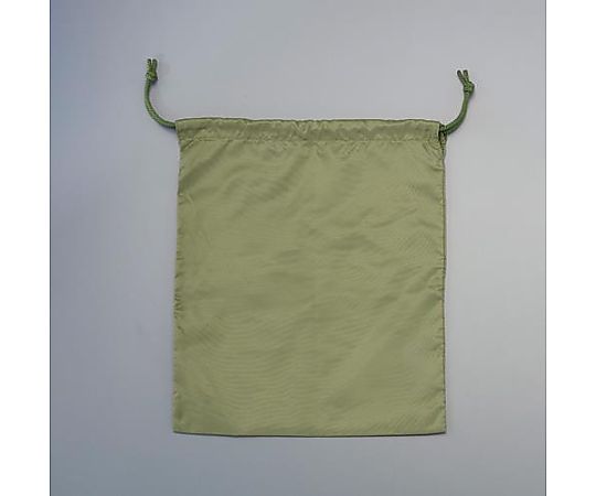 アズワン 350x410mm 巾着バッグ(OD色/タテ) EA925GR-61 1枚(ご注文単位1枚)【直送品】