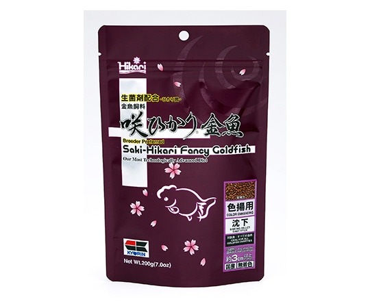 キョーリン 咲ひかり金魚色揚用 沈下 200g  1袋（ご注文単位1袋）【直送品】