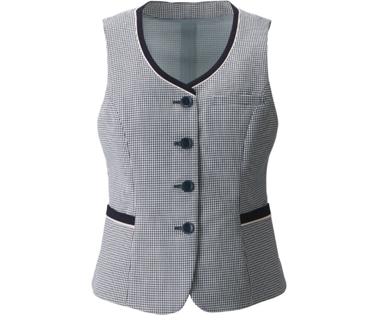 カーシーカシマ ENJOY ベスト BREEZECHECK 7号 ESV739 1枚（ご注文単位1枚）【直送品】